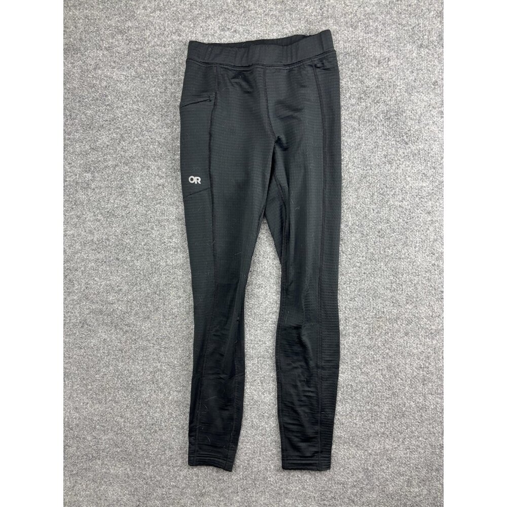Outdoor Research Leggings Womens XS Black Mid Rise Fleece Ankle‎ Base Layer